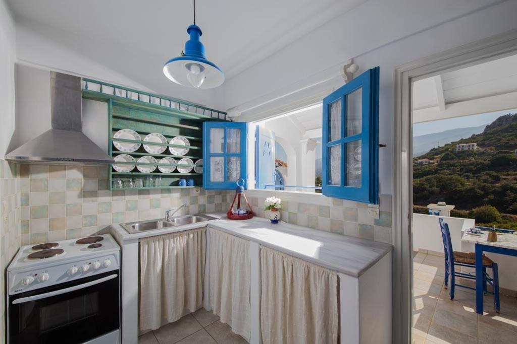 Vila Sea View Kerame Evdilos  Exteriér fotografie