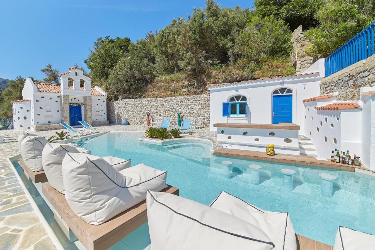 Vila Sea View Kerame Evdilos  Exteriér fotografie