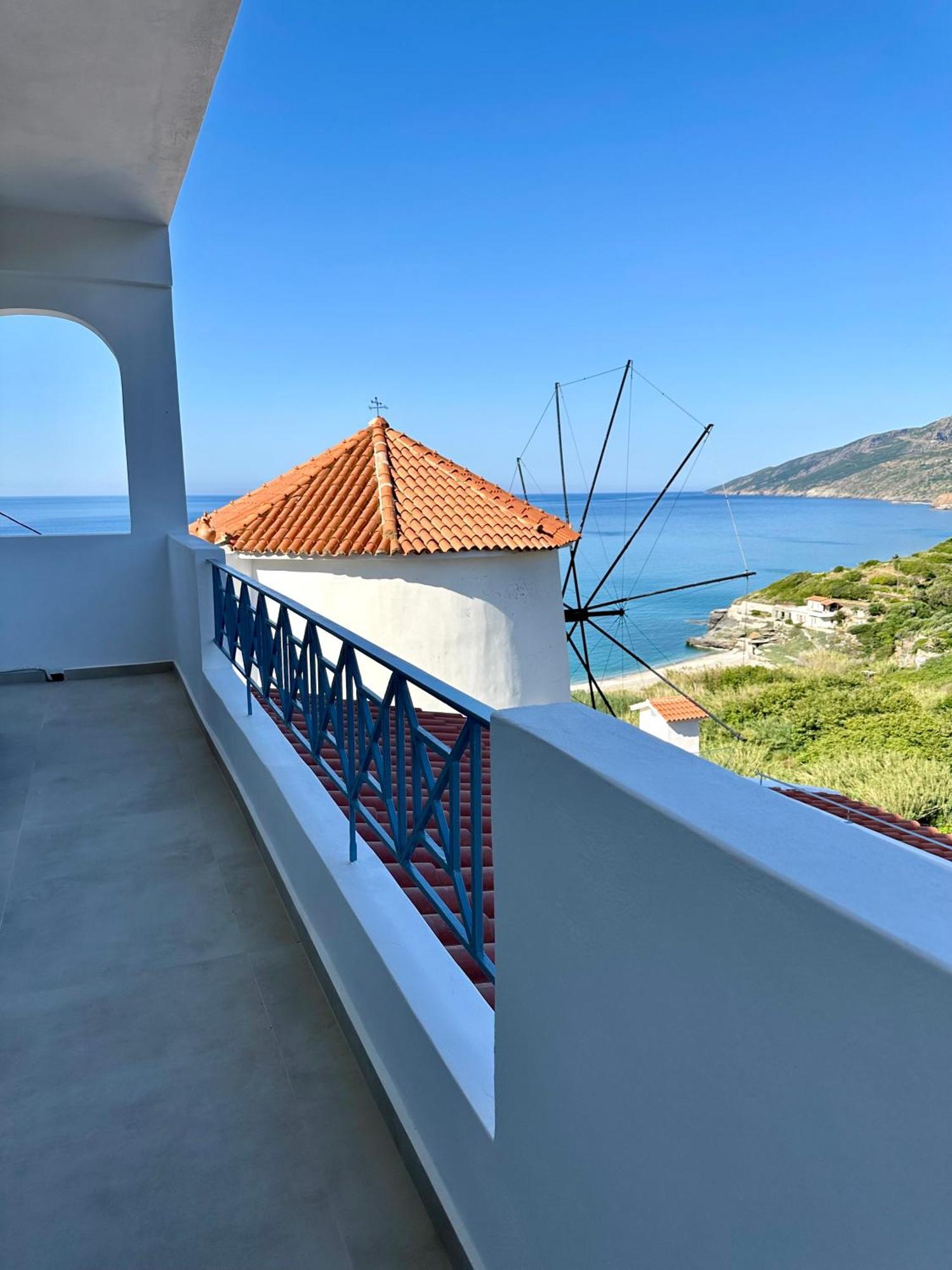 Vila Sea View Kerame Evdilos  Exteriér fotografie