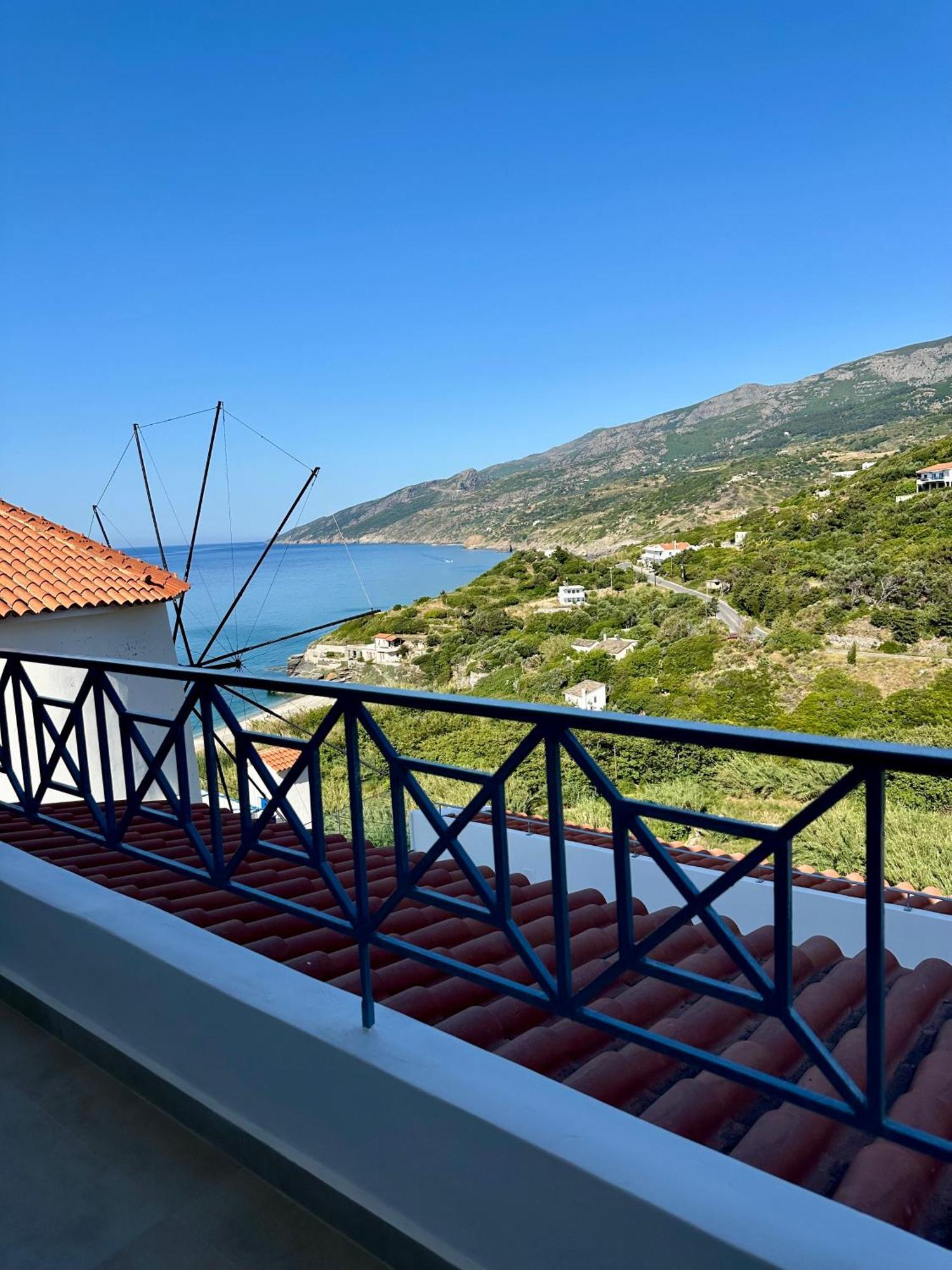 Vila Sea View Kerame Evdilos  Exteriér fotografie